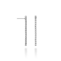 Earrings Golay Woman in White Gold Diamante 0.29 Ct OPEN001DI016 0.29 G VS - OPEN001DI012